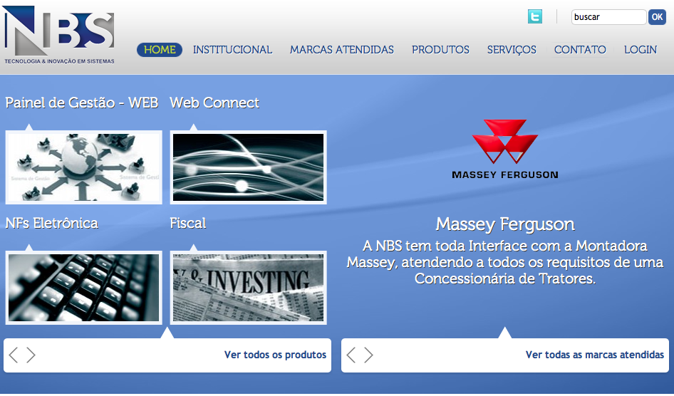 Em parceria com a Propague, NacionalVOX desenvolve novo site da NBS Informática