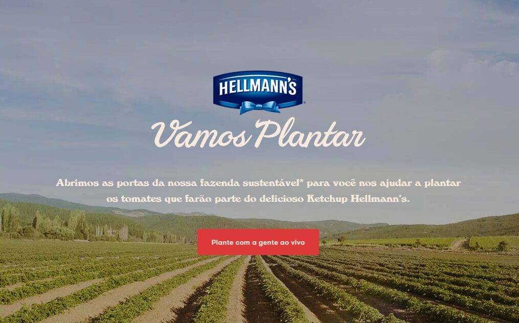 Visite uma fazenda de tomates da Hellmann’s em tempo real!