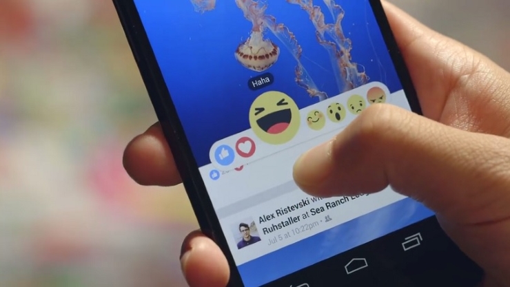 Além do curtir: facebook libera novos botões de reação em posts