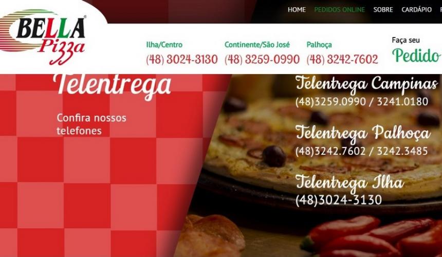 NacionalVox assina novo site e aplicativo da Bella Pizza